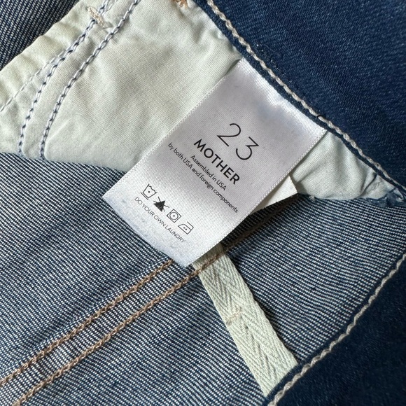 NWT MOTHER The Hustler Ankle Fray Home Movies Size 23 - Picture 11 of 13